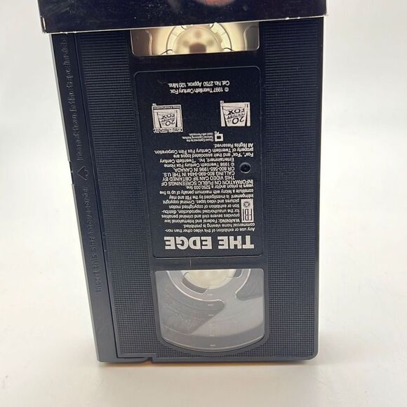 The Edge (VHS, 1998) Selections Anthony Hopkins Alec Baldwin - Picture 3 of 3